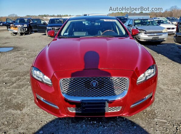 SAJWJ2GD9G8W02291 2016 JAGUAR XJL Red Widok z przodu