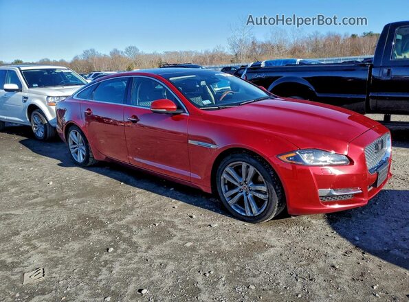 SAJWJ2GD9G8W02291 2016 JAGUAR XJL Red Przód prawy