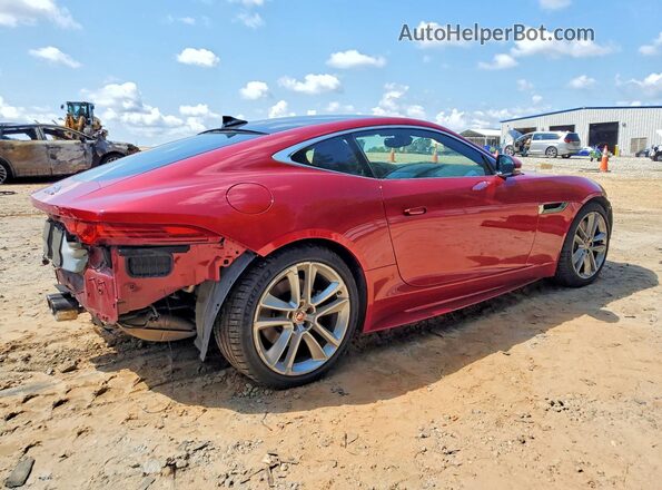 SAJWJ6BV2H8K39423 2017 JAGUAR F-TYPE Red Հետևի աջ