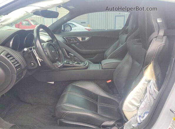 SAJWJ6DL2GMK32036 2016 JAGUAR F-TYPE Белый Вид салона спереди