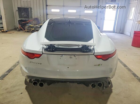SAJWJ6DL2GMK32036 2016 JAGUAR F-TYPE Белый Вид сзади