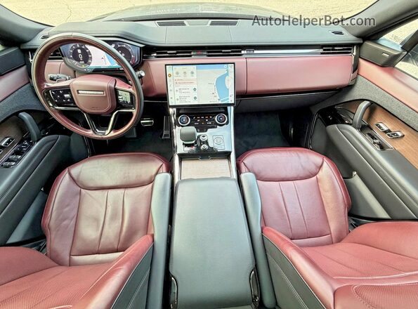 SAL1L9FUXPA154724 2023 LAND ROVER RANGE ROVER Gray 360 interior view