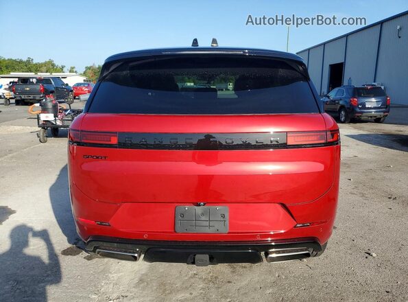 SAL1L9FUXRA168691 2024 LAND ROVER RANGE Red Вид ззаду
