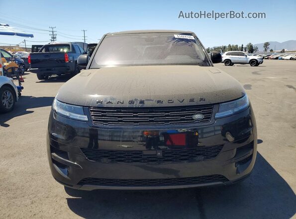 SAL1P9EU4PA106321 2023 LAND ROVER RANGE Черный Вид спереди