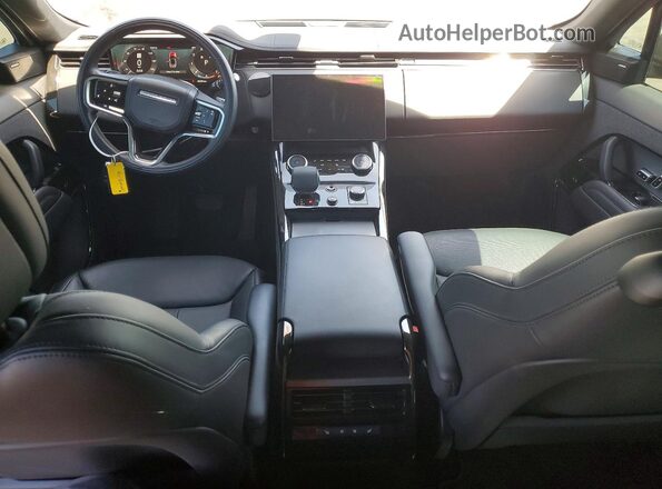 SAL1P9EU4PA106321 2023 LAND ROVER RANGE Черный Вид панели приборов