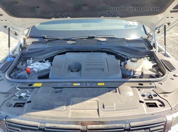 SAL1P9EU7SA610435 2025 LAND ROVER RANGE White Vista del compartimento del motor