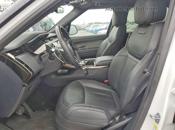 SAL1P9EU9SA456455 2025 LAND ROVER RANGE White Вид салону спереду