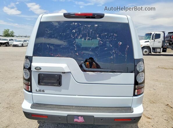 SALAB2V69GA805855 2016 LAND ROVER LR4 White Widok z tyłu