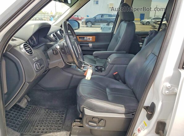 SALAB2V69GA805855 2016 LAND ROVER LR4 White Widok wnętrza z przodu