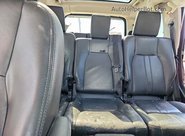 SALAG2V61GA824465 2016 LAND ROVER LR4 Black Вид задніх сидінь