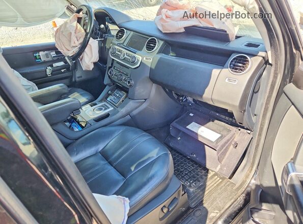 SALAG2V61GA824465 2016 LAND ROVER LR4 Black Вид панелі приладів
