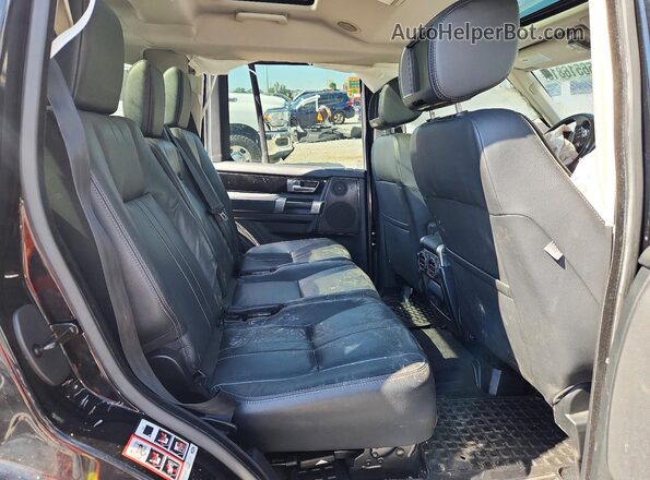 SALAG2V61GA824465 2016 LAND ROVER LR4 Black Вид задньої частини салону