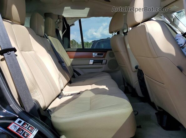 SALAG2V62GA787927 2016 LAND ROVER LR4 Black Rear interior view