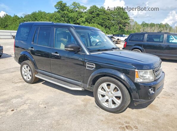 SALAG2V62GA787927 2016 LAND ROVER LR4 Black Front right