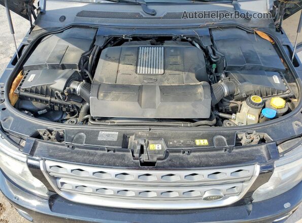 SALAG2V62GA787927 2016 LAND ROVER LR4 Black Engine compartment view