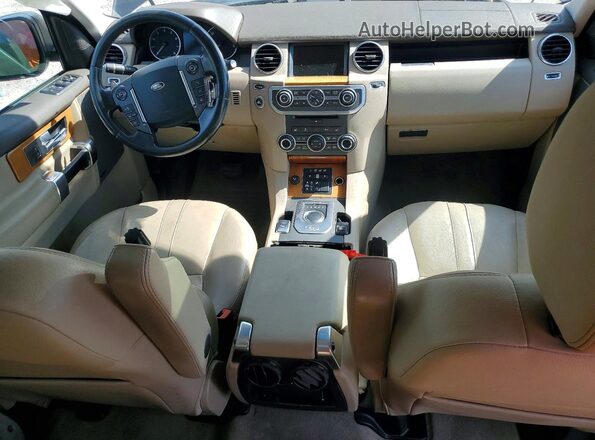SALAG2V62GA787927 2016 LAND ROVER LR4 Black Dashboard view