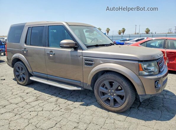 SALAG2V62GA790939 2016 LAND ROVER LR4 Beige Delantero derecho