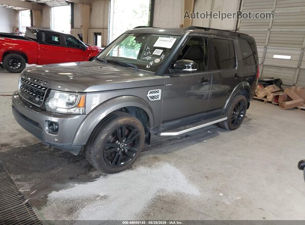 SALAG2V62GA798975 2016 LAND ROVER LR4 Gray Vista tres cuartos delantera izquierda