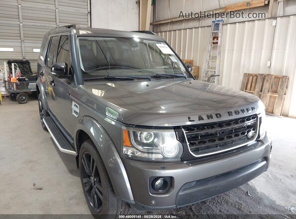 SALAG2V62GA798975 2016 LAND ROVER LR4 Gray Vista frontal