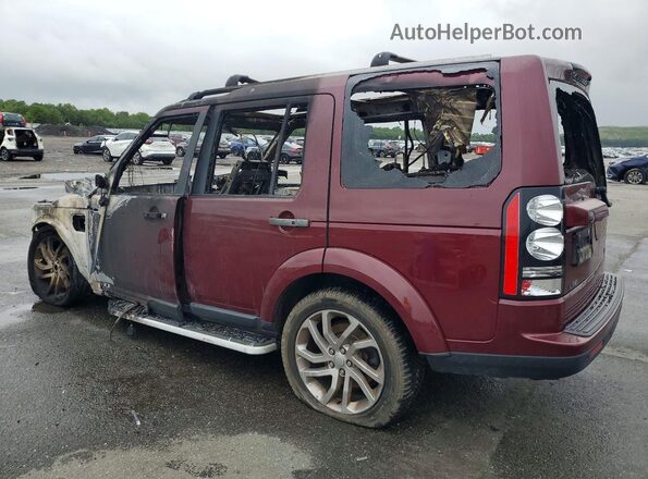 SALAG2V62GA816598 2016 LAND ROVER LR4 Burgundy Tył lewy