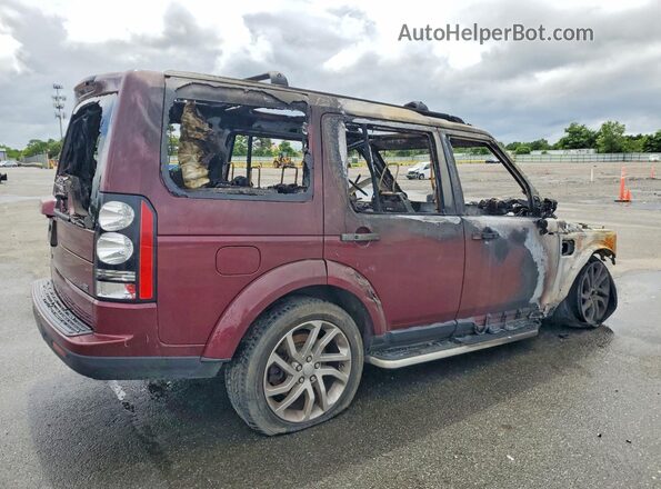 SALAG2V62GA816598 2016 LAND ROVER LR4 Burgundy Tył prawy