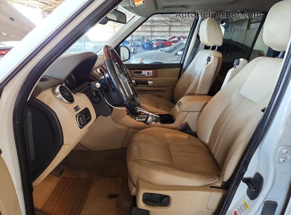 SALAG2V62GA841419 2016 LAND ROVER LR4 White Vista interior delantera