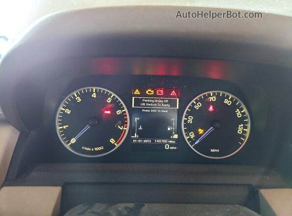 SALAG2V62GA841419 2016 LAND ROVER LR4 White Vista del cuadro de instrumentos
