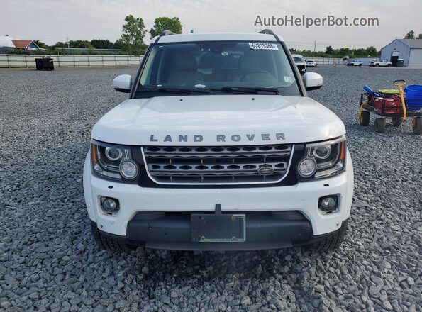 SALAG2V62GA841758 2016 LAND ROVER LR4 White Front view