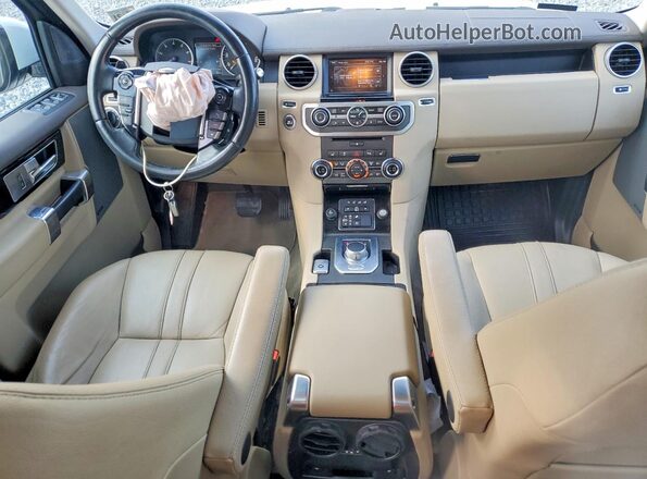 SALAG2V62GA841758 2016 LAND ROVER LR4 White Dashboard view