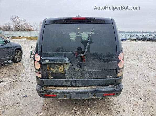 SALAG2V64GA812827 2016 LAND ROVER LR4 Black უკანა ხედი