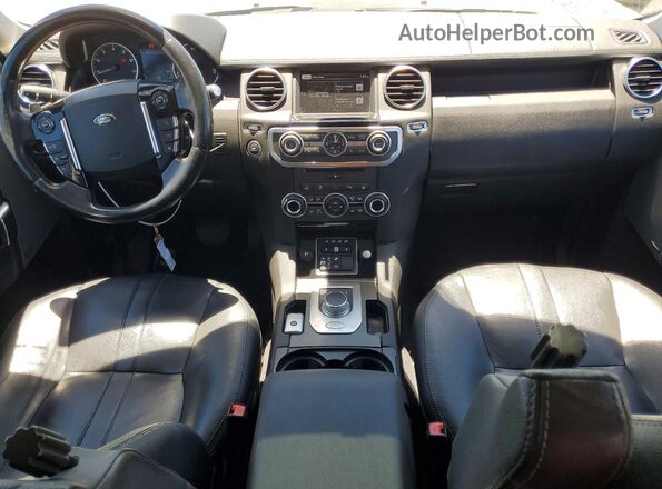 SALAG2V65GA840961 2016 LAND ROVER LR4 Black Вид панелі приладів
