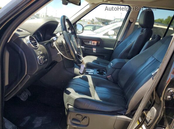 SALAG2V65GA840961 2016 LAND ROVER LR4 Black Вид салону спереду