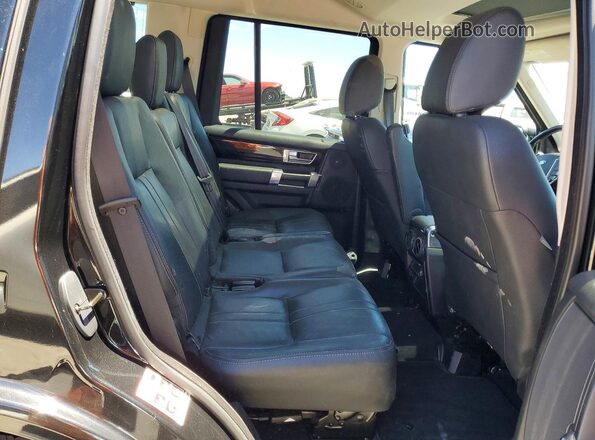 SALAG2V65GA840961 2016 LAND ROVER LR4 Black Вид задньої частини салону
