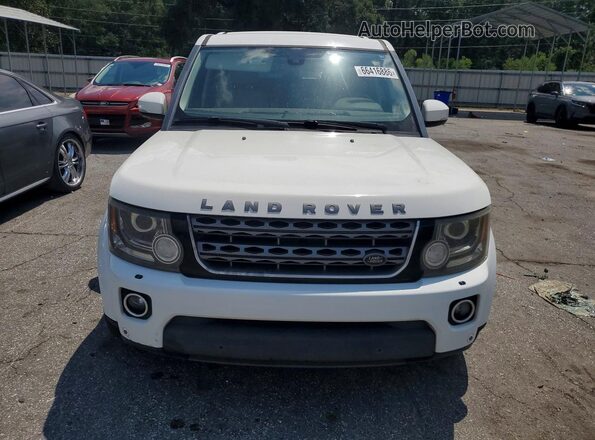 SALAG2V66GA841987 2016 LAND ROVER LR4 Белый Вид щитка приборов