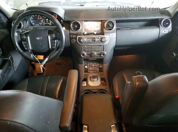 SALAG2V67GA812983 2016 LAND ROVER LR4 White Вид панелі приладів