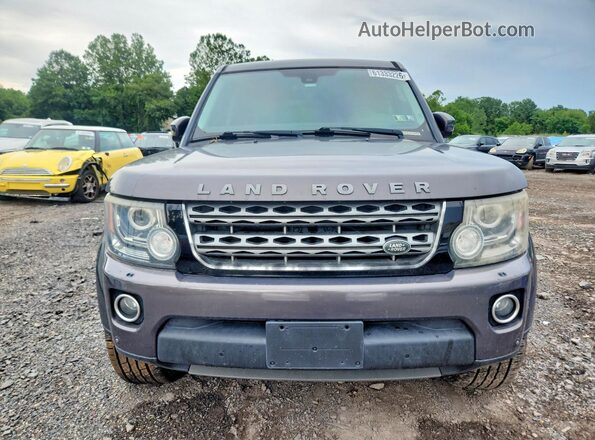 SALAG2V67GA835566 2016 LAND ROVER LR4 Charcoal Front view