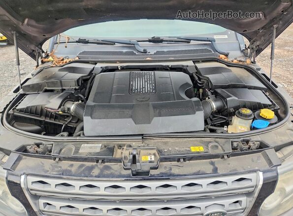 SALAG2V67GA835566 2016 LAND ROVER LR4 Charcoal Engine compartment view