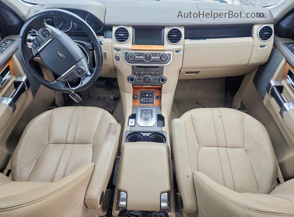SALAG2V67GA835566 2016 LAND ROVER LR4 Charcoal Dashboard view