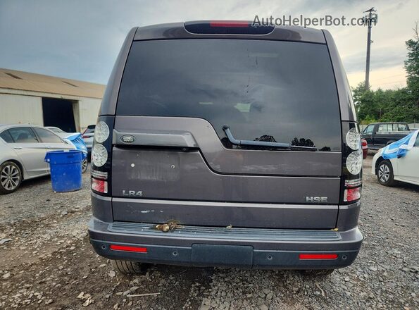 SALAG2V67GA835566 2016 LAND ROVER LR4 Charcoal Rear view
