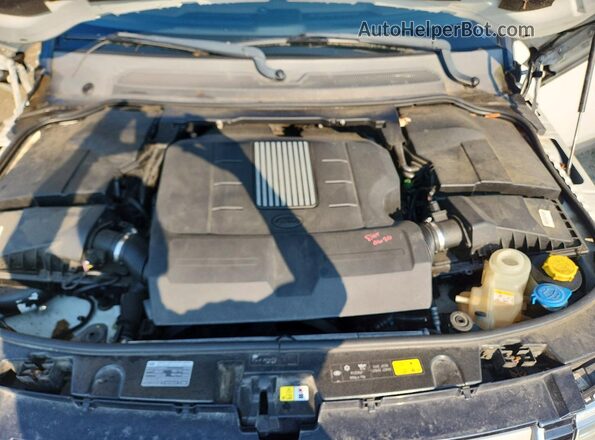 SALAG2V69GA788962 2016 LAND ROVER LR4 White ძრავის განყოფილების ხედი