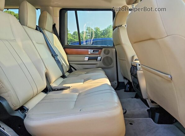 SALAG2V69GA788962 2016 LAND ROVER LR4 White უკანა სალონის ხედი