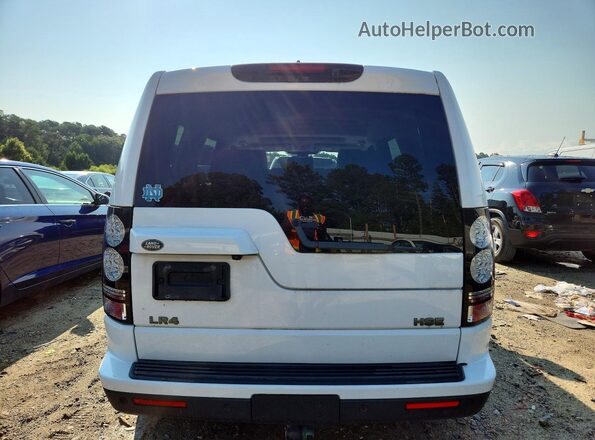 SALAG2V69GA788962 2016 LAND ROVER LR4 White უკანა ხედი