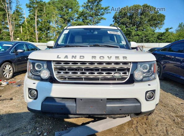 SALAG2V69GA788962 2016 LAND ROVER LR4 White წინა ხედი