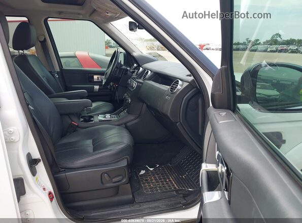 SALAG2V69GA789898 2016 LAND ROVER LR4 White Vista interior delantera