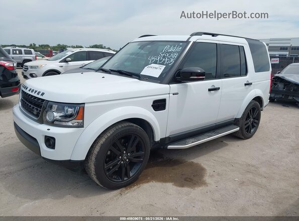 SALAG2V69GA789898 2016 LAND ROVER LR4 White Vista tres cuartos delantera izquierda