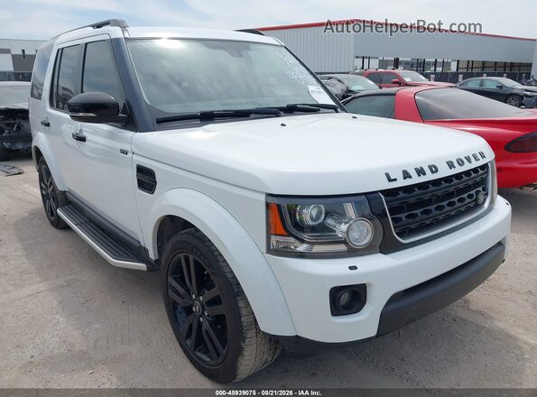 SALAG2V69GA789898 2016 LAND ROVER LR4 White Vista frontal