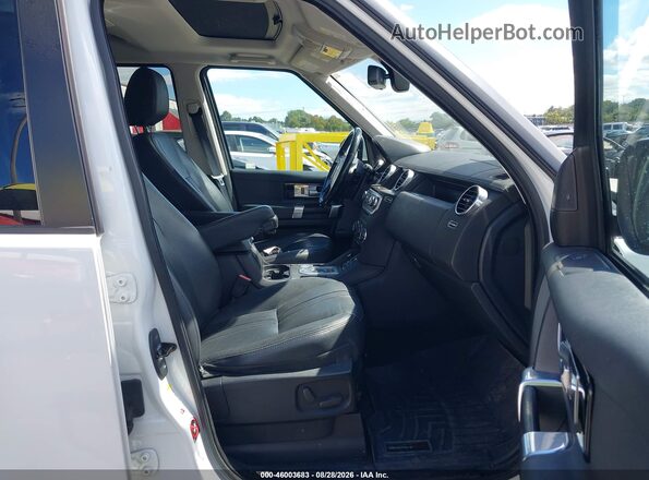 SALAG2V69GA829235 2016 LAND ROVER LR4 White Front interior view