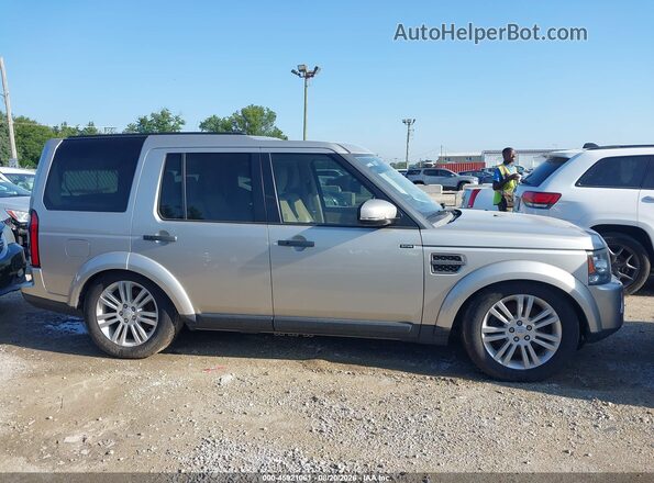SALAG2V6XGA792244 2016 LAND ROVER LR4 Silver Widok wnętrza z tyłu