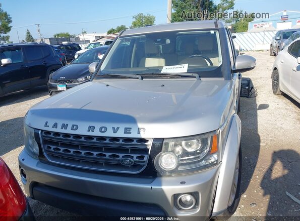 SALAG2V6XGA792244 2016 LAND ROVER LR4 Silver Widok zestawu wskaźników