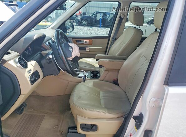 SALAG2V6XGA801234 2016 LAND ROVER LR4 White Вид салону спереду